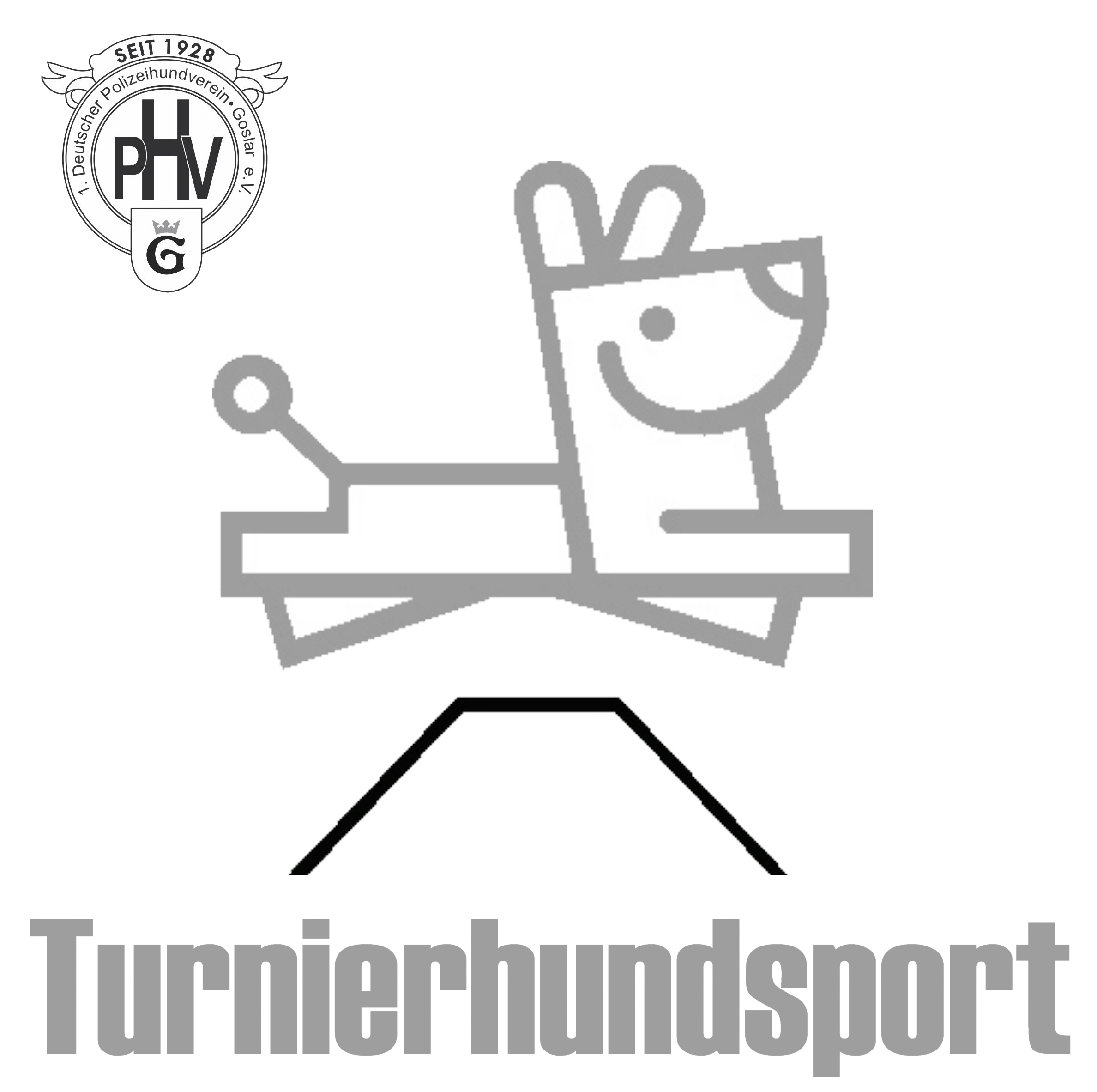 Logo Turnierhundsport mit PHV Logo